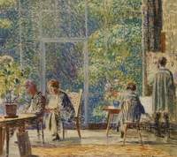 Daniel Garber Gicl�e Print on Canvas bucks county print