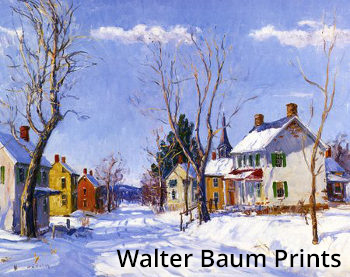 walter baum prints on canvas