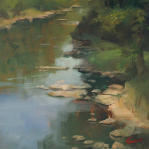 John Ennis landscape oil painting